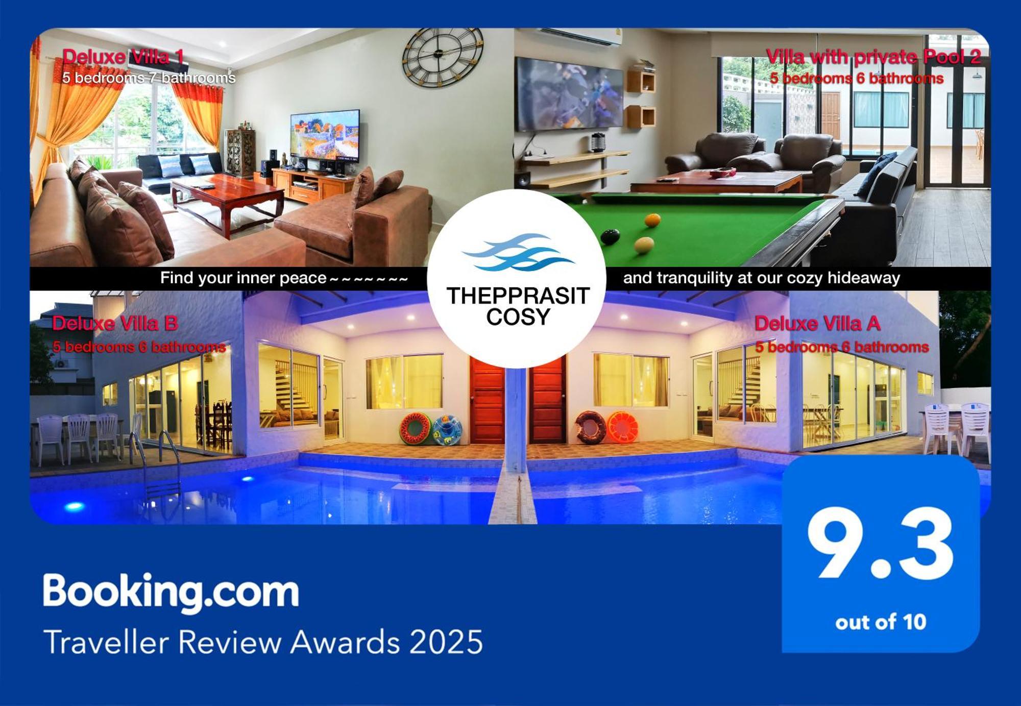 Thepprasit Cosy Vila Praia de Jomtien Exterior foto