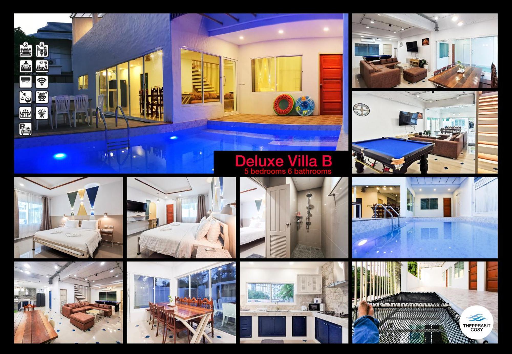 Thepprasit Cosy Vila Praia de Jomtien Exterior foto