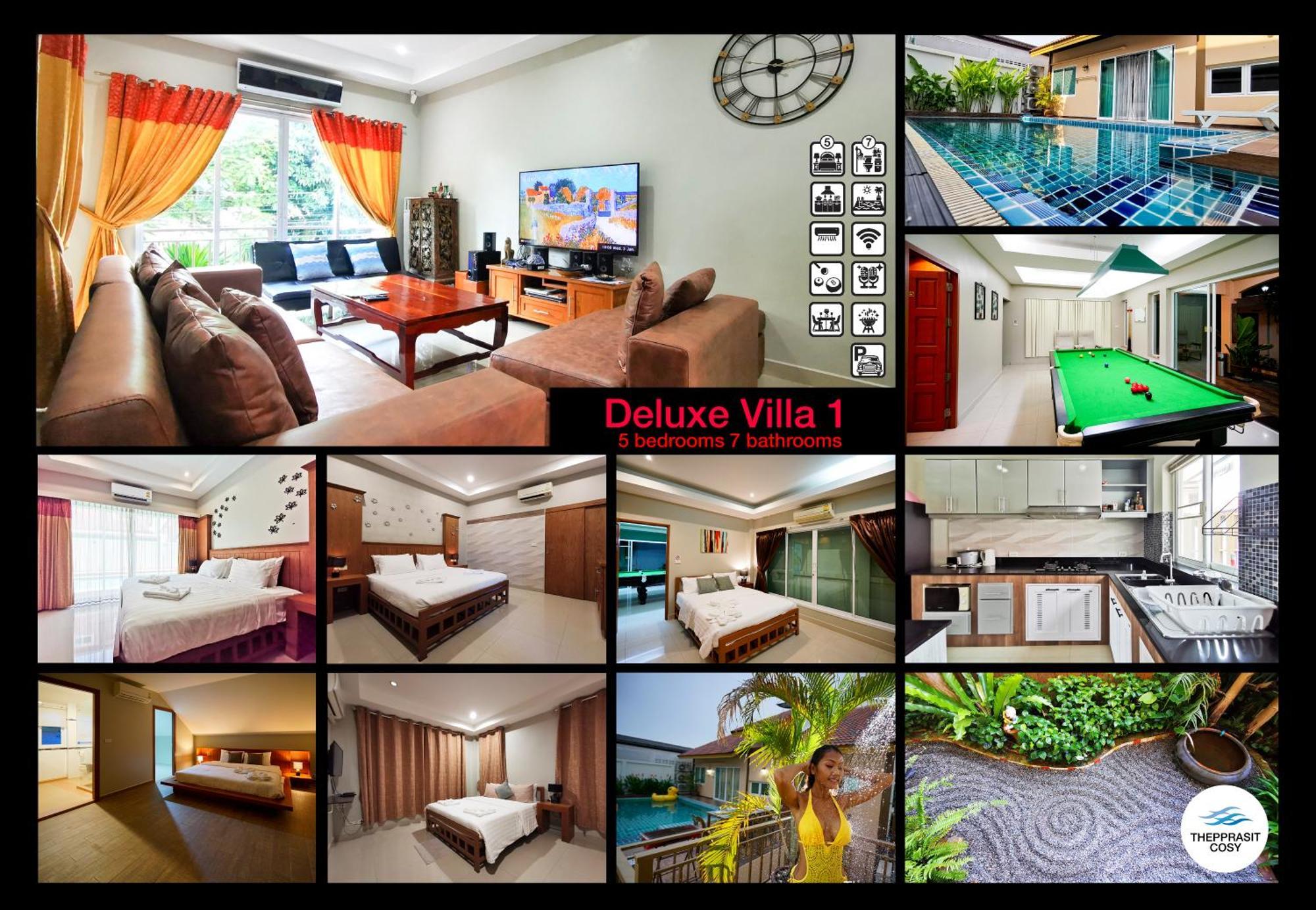 Thepprasit Cosy Vila Praia de Jomtien Exterior foto