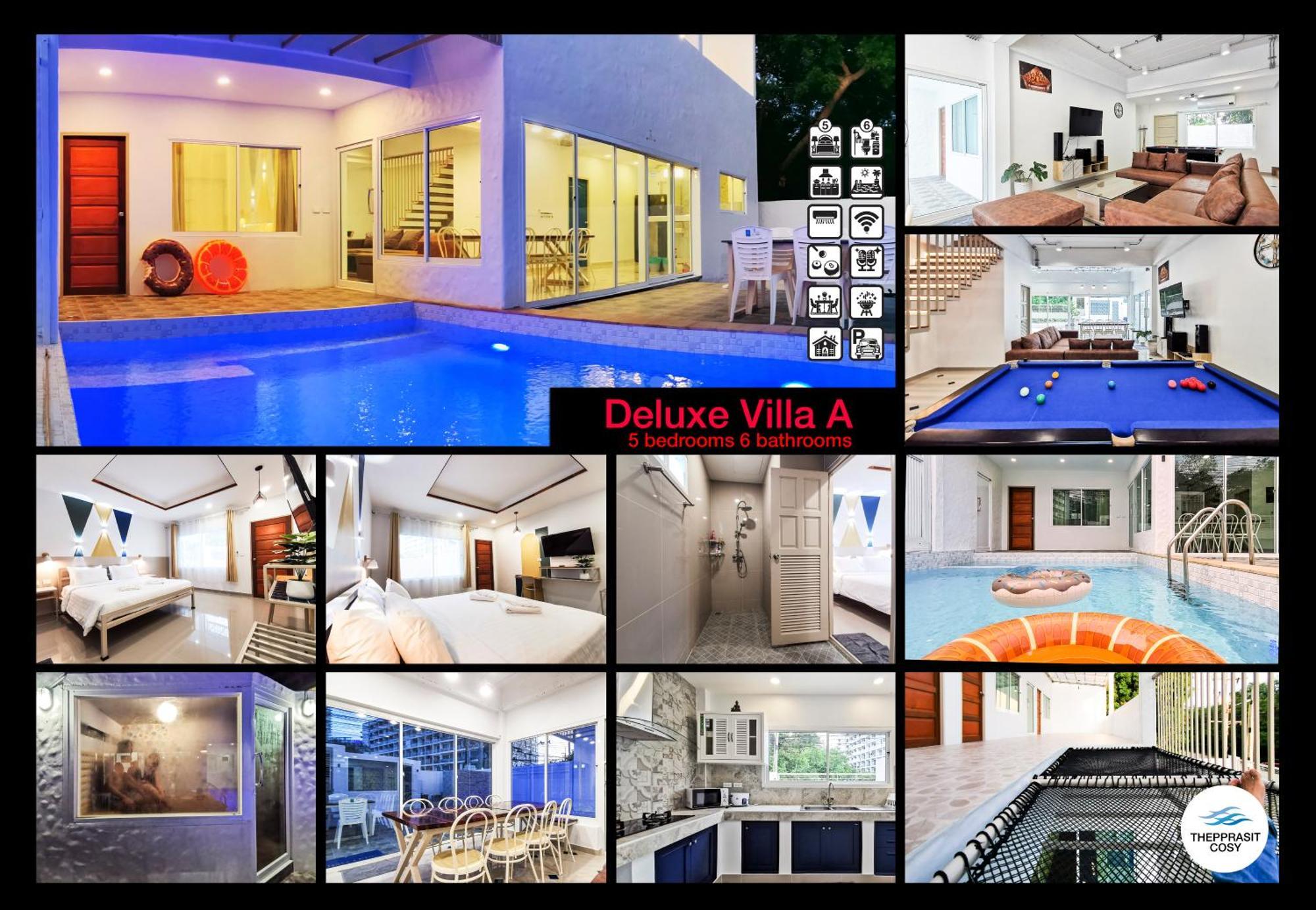 Thepprasit Cosy Vila Praia de Jomtien Exterior foto