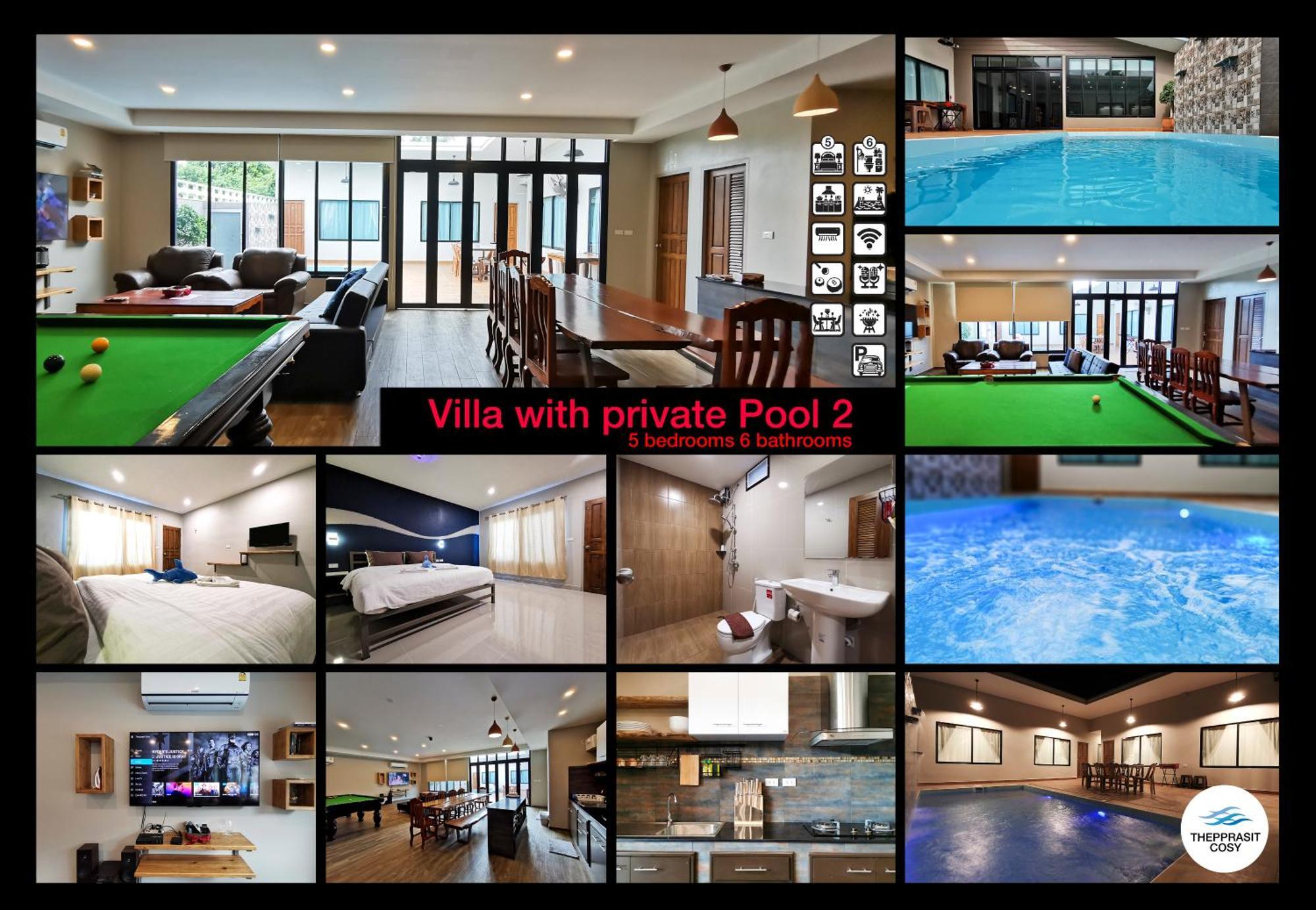 Thepprasit Cosy Vila Praia de Jomtien Exterior foto