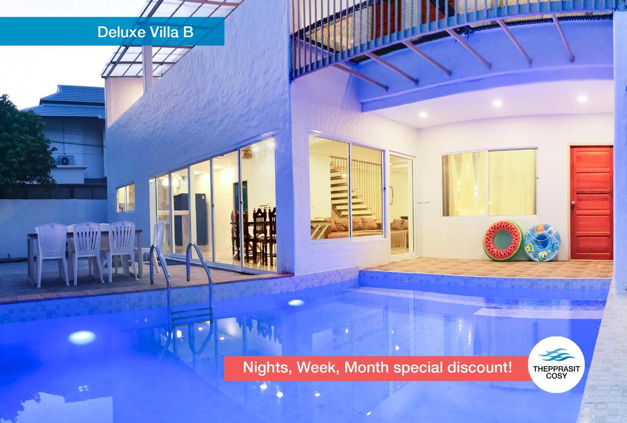 Thepprasit Cosy Vila Praia de Jomtien Exterior foto