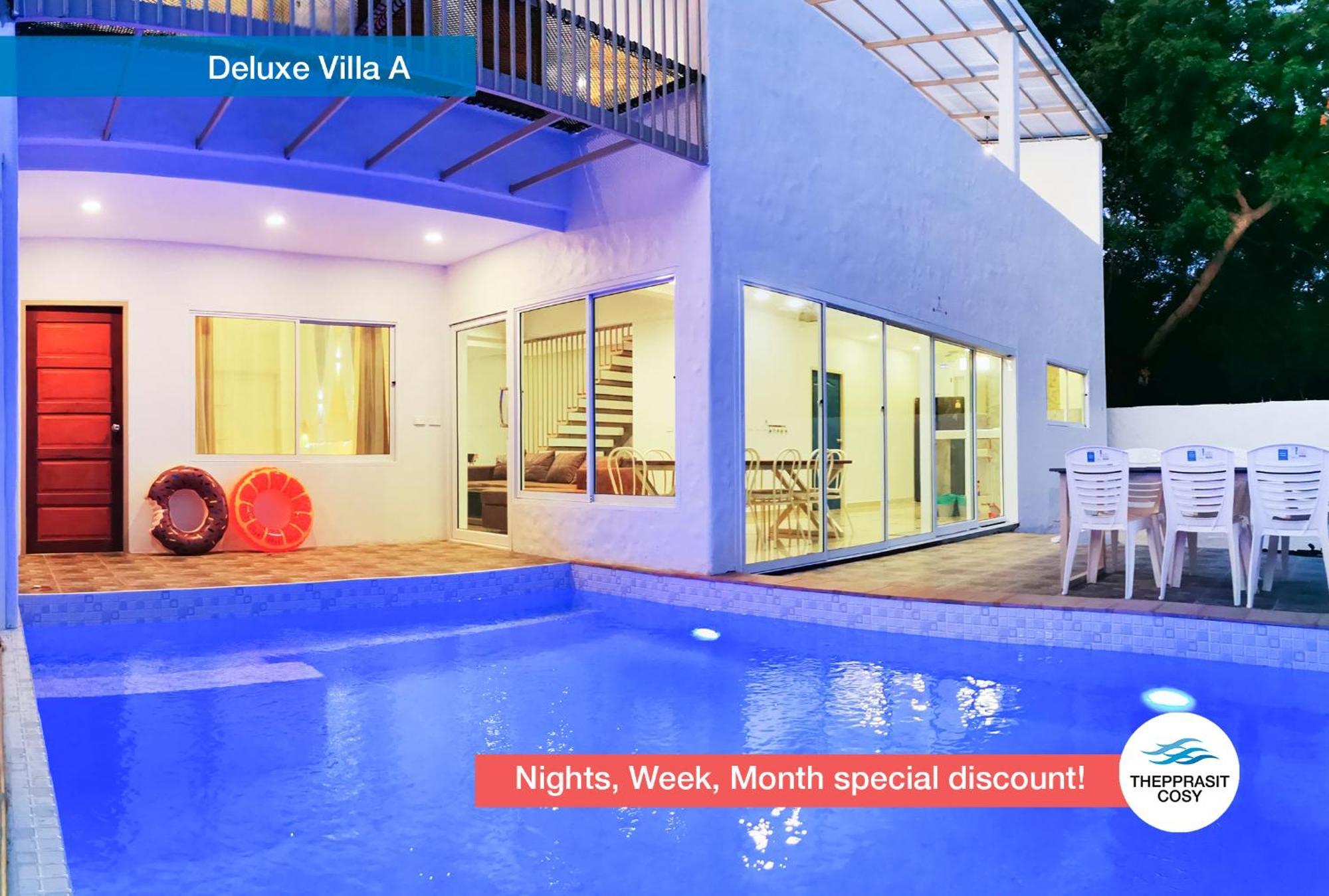 Thepprasit Cosy Vila Praia de Jomtien Exterior foto