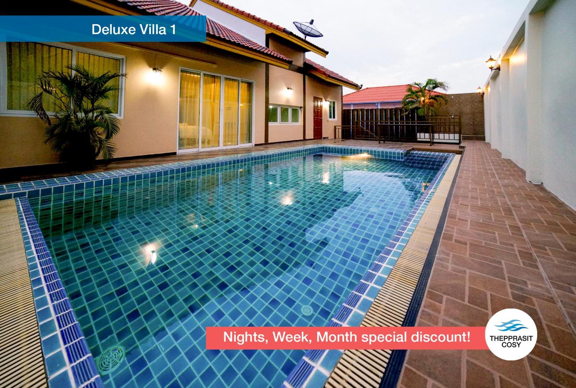 Thepprasit Cosy Vila Praia de Jomtien Exterior foto